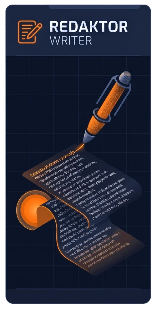 Redaktor — agent contentowy